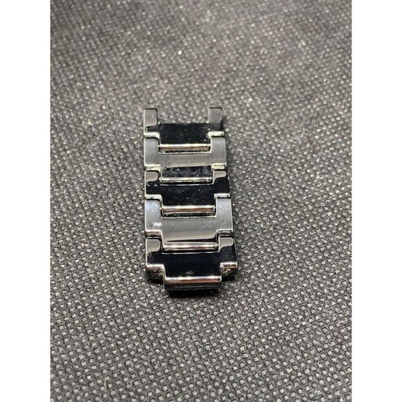 Authentic Michele Links Ceramic Watch Partial Band 17mm S269 - Picture 3 of 6